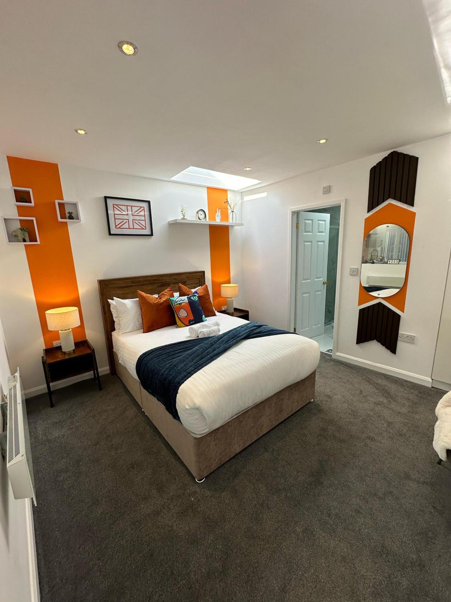 2 Twin City Apartments, 2 Ensuites, City Centre & Free Parking Birmingham Exterior foto